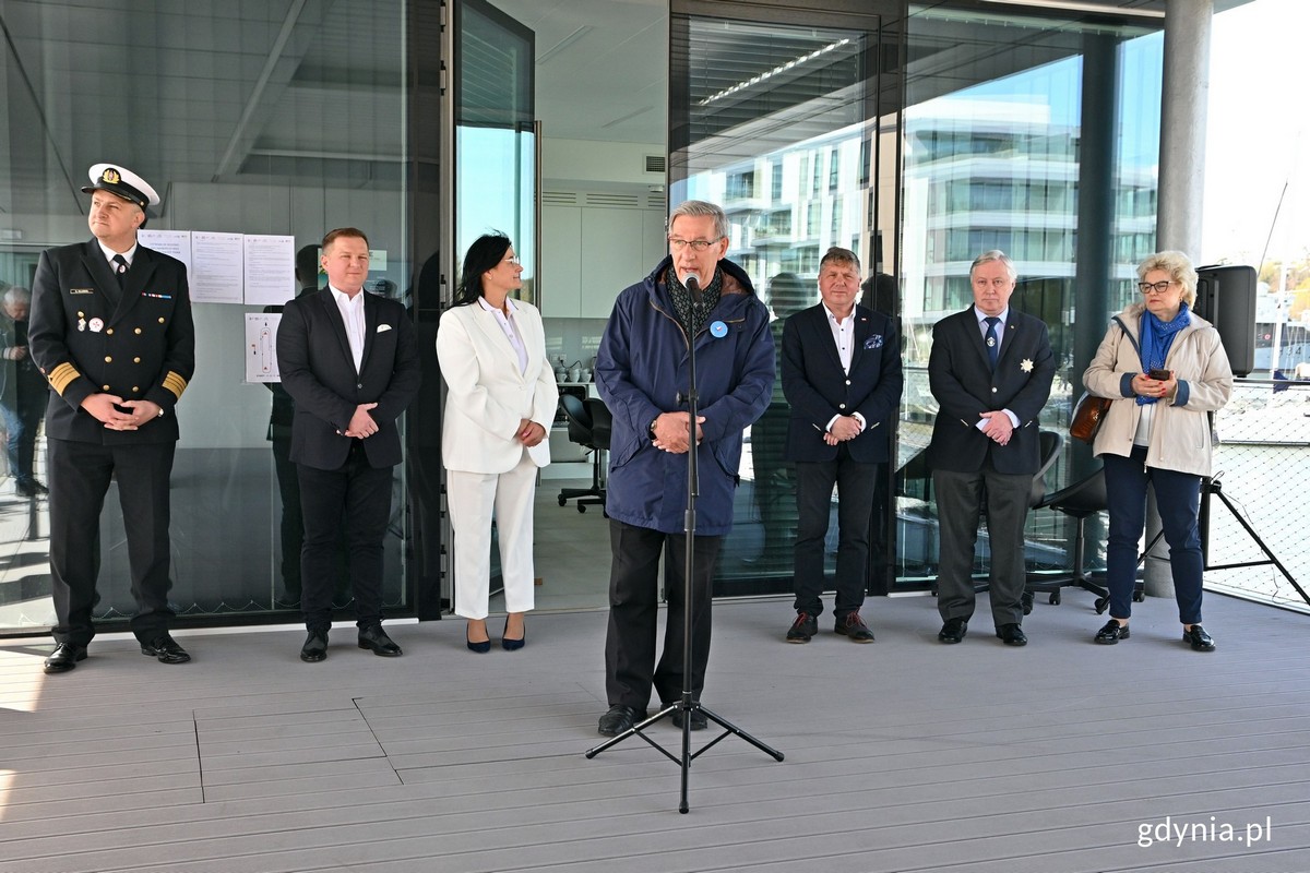 Zenon Roda podczas wypowiedzi