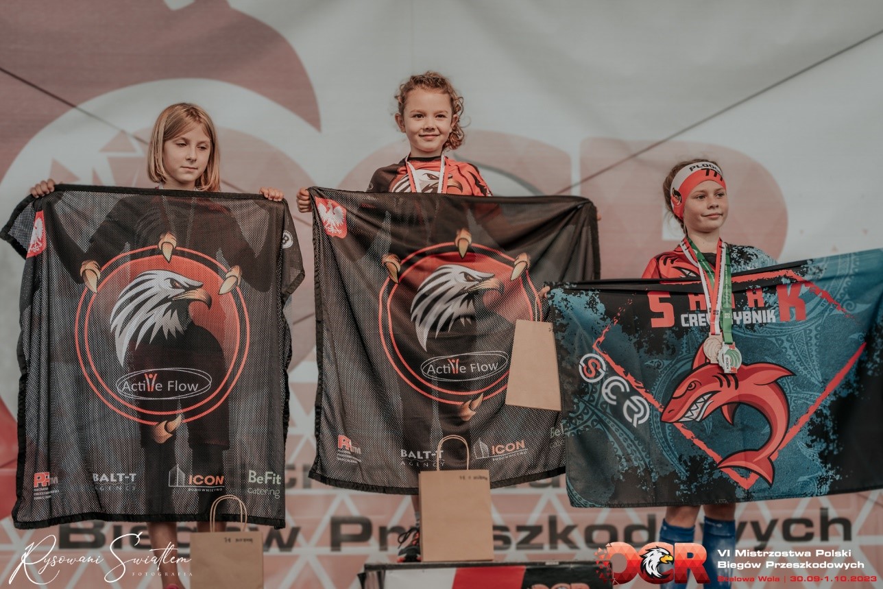 zawodniczki na podium