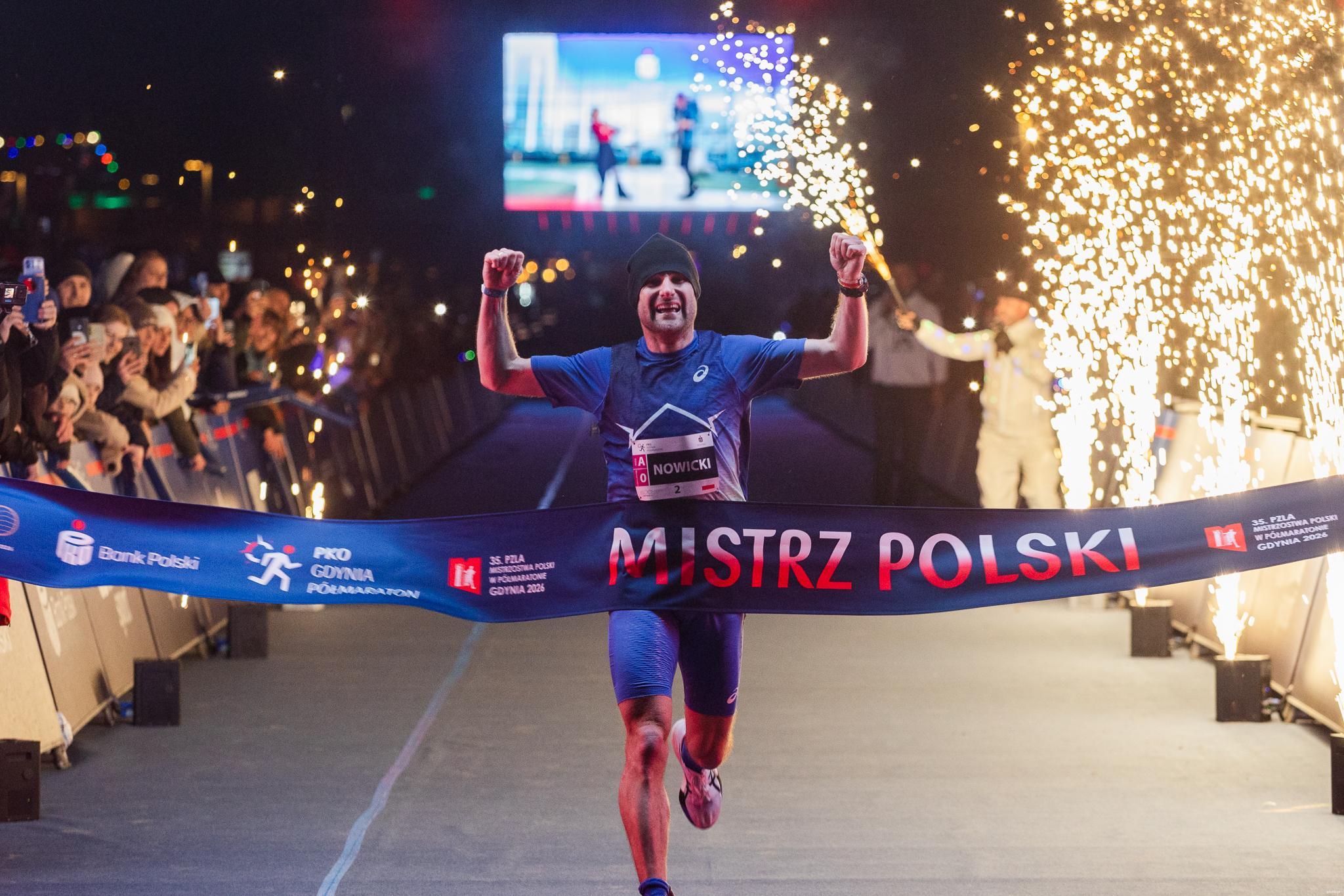 zwycięzca na mecie
